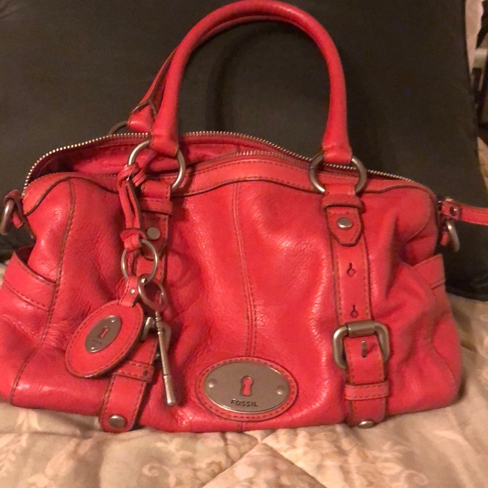 Purse pebble leather.Stunning